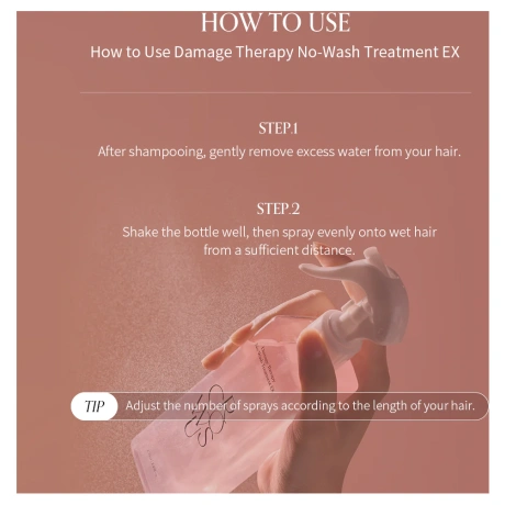 GROWUS Damage Therapy No-Wash Treatment EX