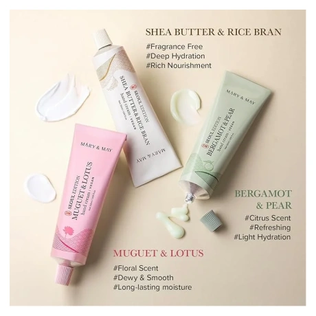 Mary&May Shea Butter & Rice Bran Hand Cream