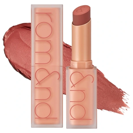 057 romAnd Zero Matte Lipstick 23 Ruddy Nude 1