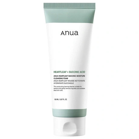 ANUA Heartleaf Succinic Moisture Cleansing Foam