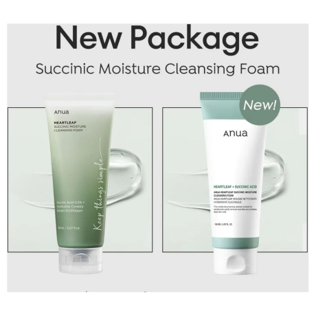 ANUA Heartleaf Succinic Moisture Cleansing Foam