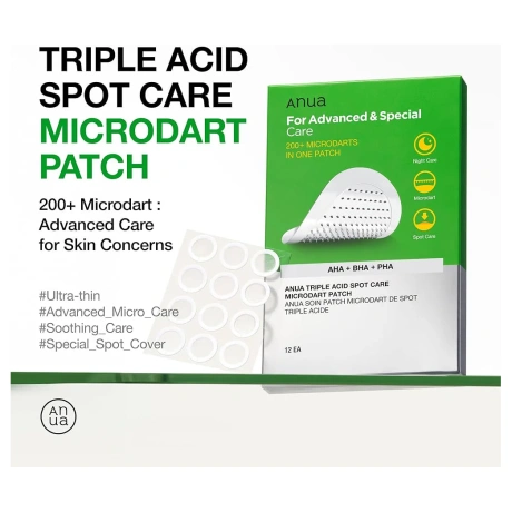 ANUA Triple Acid Spot Care Microdart Patch