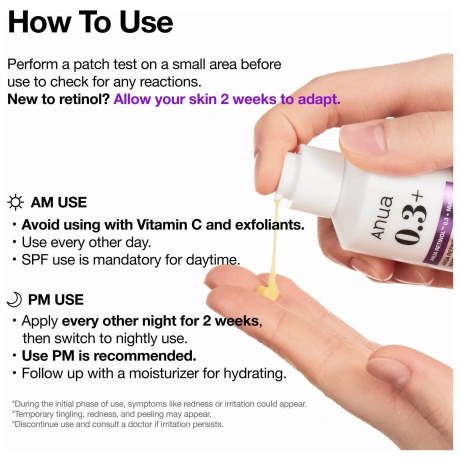ANUA Retinol 0.3 + Niacin Renewing Serum