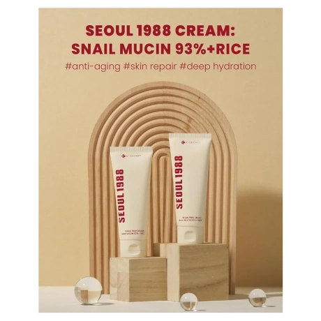 KSECRET Seoul 1988 Cream Snail Mucin 93  Rice