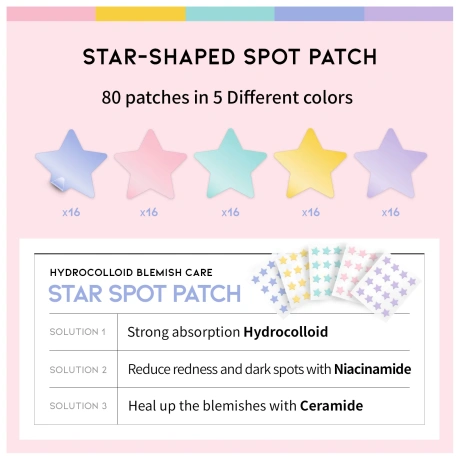 OOTD BEAUTY Ootd Star Spot Patch