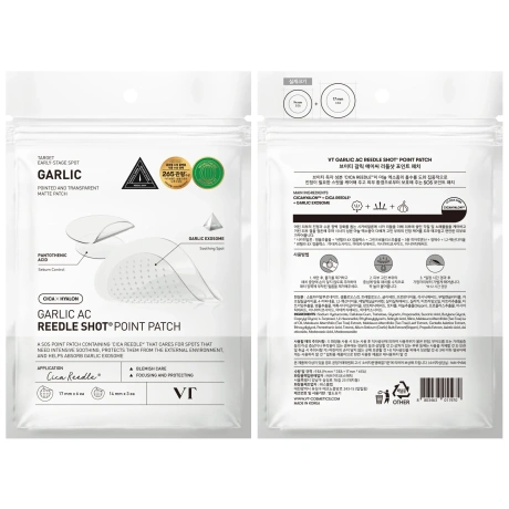 VT COSMETICS Garlic AC Reedle Shot Point Patch