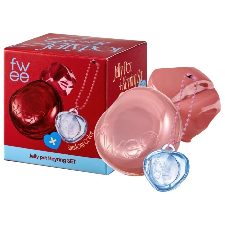 FWEE Keyring Lip&Cheek Glowy Jelly Pot JN03 Custard