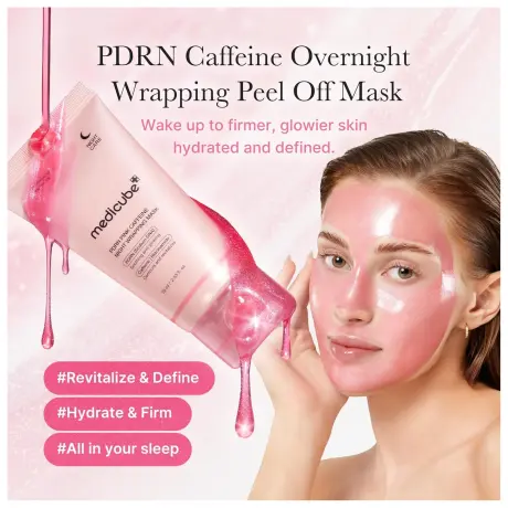 Medicube PDRN Pink Caffeine Night Wrapping Mask