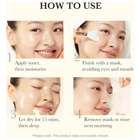 Medicube Kojic Acid Turmeric Night Wrapping Mask