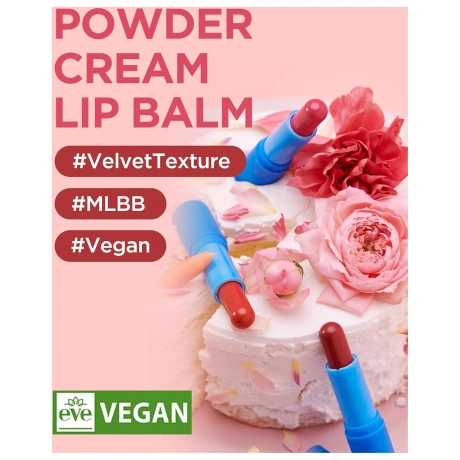 TOCOBO Powder Cream Lip Balm 034 Peach Tart