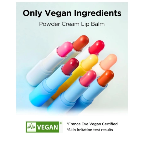 TOCOBO Powder Cream Lip Balm 034 Peach Tart