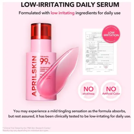 APRIL SKIN TXA Niacinamide Toning Shot 99 Serum