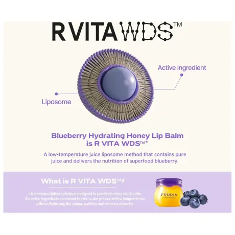 Frudia Blueberry Hydrating Honey Lip Balm