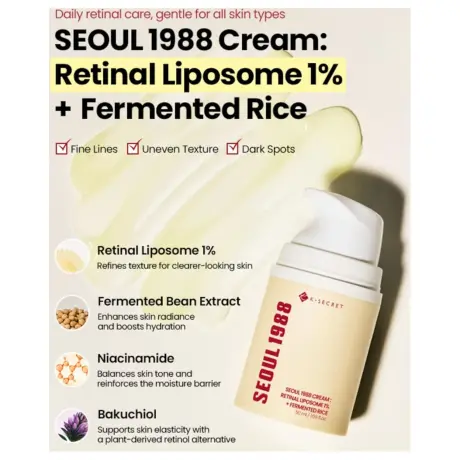 KSECRET Cream  Retinal Liposome 1  Fermented Rice