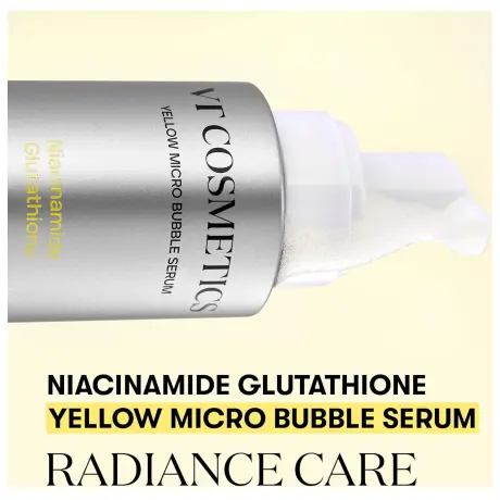 VT COSMETICS Niacinamide Glutathione Yellow Micro Bubble Serum