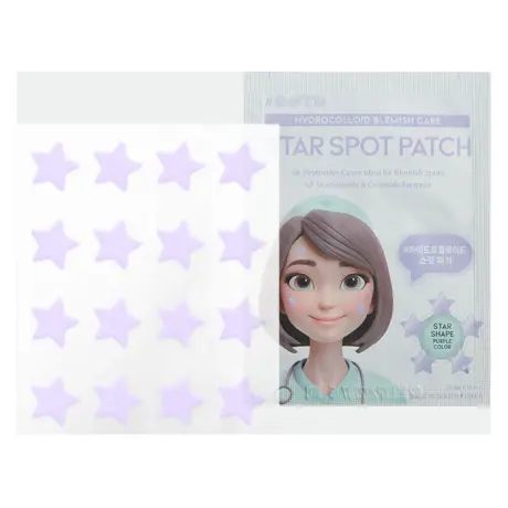 0742 OOTD BEAUTY Star Spot Patch Purple