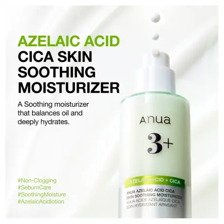ANUA Azelaic Acid Cica Skin Soothing Moisturizer