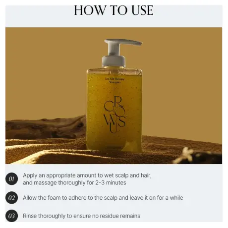 GROWUS Sea Salt Therapy Shampoo