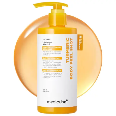Medicube Kojic Acid Turmeric ტანის Peel Shot