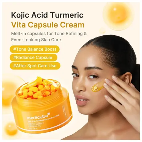 Medicube Kojic Acid Turmeric Vita Capsule Cream