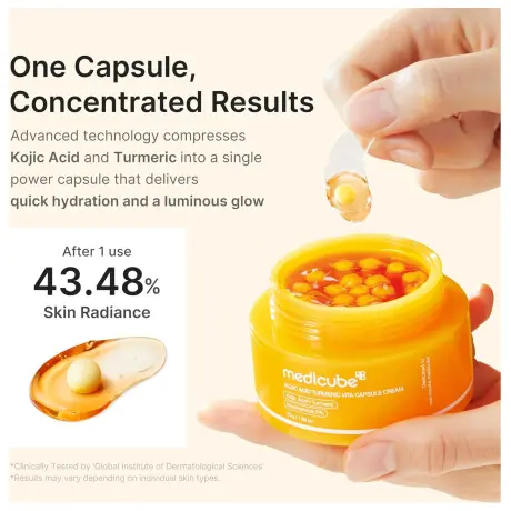Medicube Kojic Acid Turmeric Vita Capsule Cream