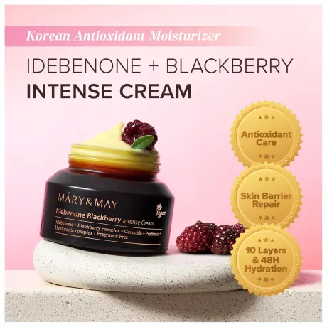 Mary&May Idebenone  Blackberry Complex Intensive Total Care Cream