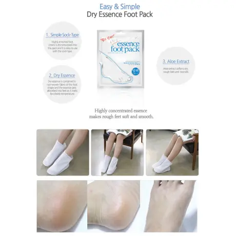 Petitfee Dry Essence Foot Pack