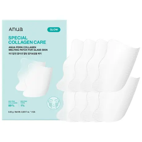 ANUA PDRN Collagen Melting პაჩები სახისთვის "Glass Skin"