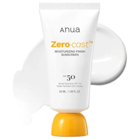 ANUA Zero-Cast Moisturizing Finish Sunscreen