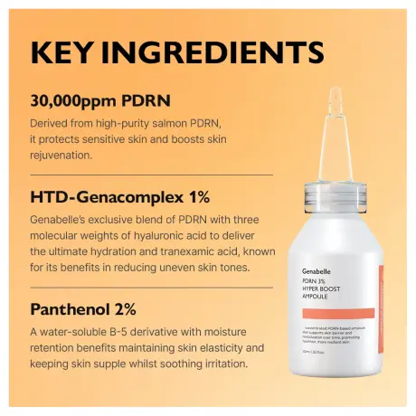 Genabelle PDRN 3 Hyper Boost Ampoule