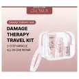 GROWUS Damage Therapy Travel Kit (Shampoo  Treatment  No Wash Treatment)