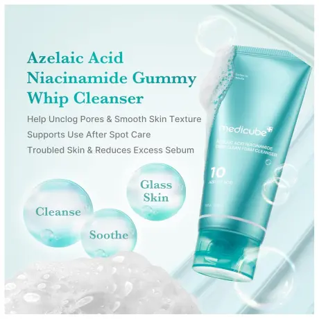 Medicube Azelaic Acid Niacinamide Deep Clean Foam Cleanser
