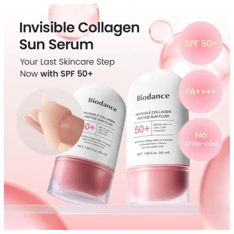 BIODANCE Invisible Collagen Peptide Sun Fluid