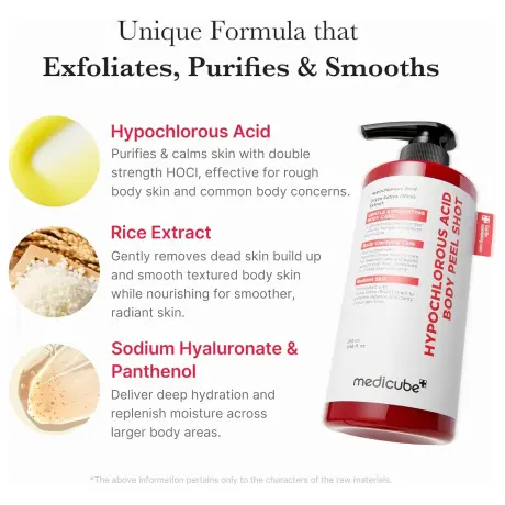 Medicube Hypochlorous Acid Body Peel Shot