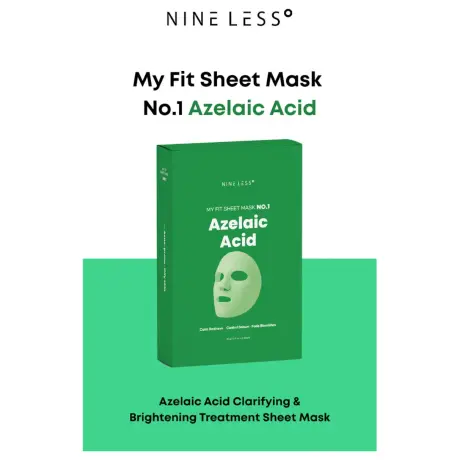 NINE LESS My Fit Sheet Mask No.1 Azelaic Acid