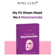 NINE LESS My Fit Sheet Mask No.3 Niacinamide