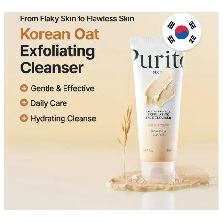 PURITO SEOUL Oat In Gentle Exfoliating Face Cleanser