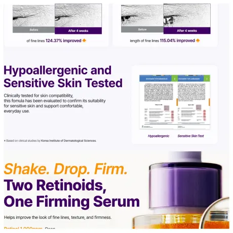 PURITO SEOUL Retinol Retinal 2000 NAD Serum