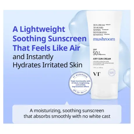 VT COSMETICS Airy Sun Cream 50Ml