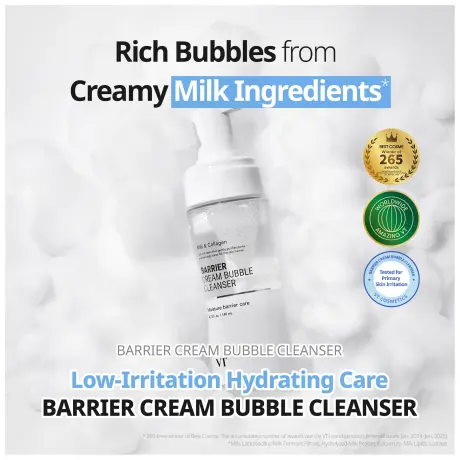 VT COSMETICS Barrier Cream Bubble Cleanser