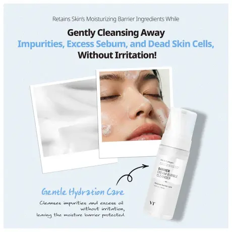VT COSMETICS Barrier Cream Bubble Cleanser