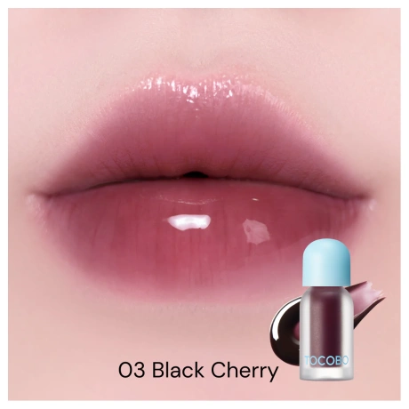 JUICY BERRY PLUMPING LIP OIL 03 BLACK CHERRY 02