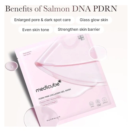 Medicube PDRN PINK COLLAGEN GEL MASK 1EA 04