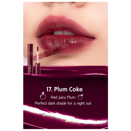 rom&nd Juicy Lasting Tint 17. Plum Coke 02