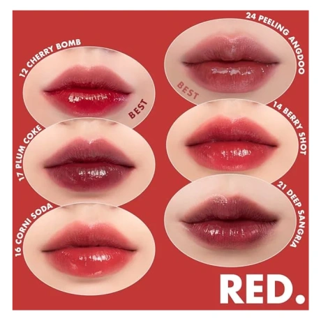 rom&nd Juicy Lasting Tint 21.Deep Sangria 05